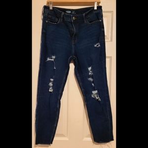 Old Navy high rise Rockstar jeans, size 12